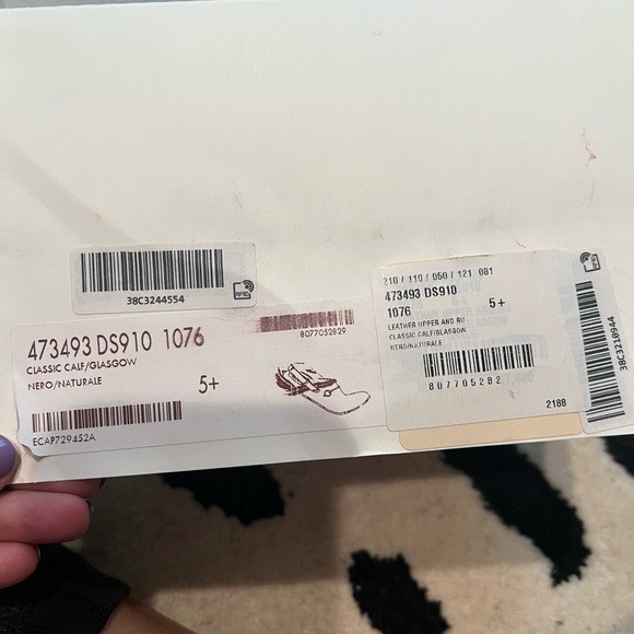 Gucci River RARE black leather horsebit kangaroo fur lined slipper mules men 5.5 - Picture 3 of 11